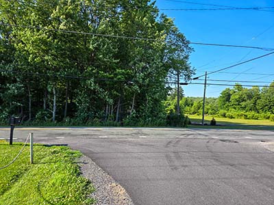 Looking N from the intersection of Harriet Drive and PA Route 690