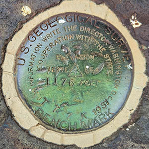 USGS Bench Mark Disk TT 7 K